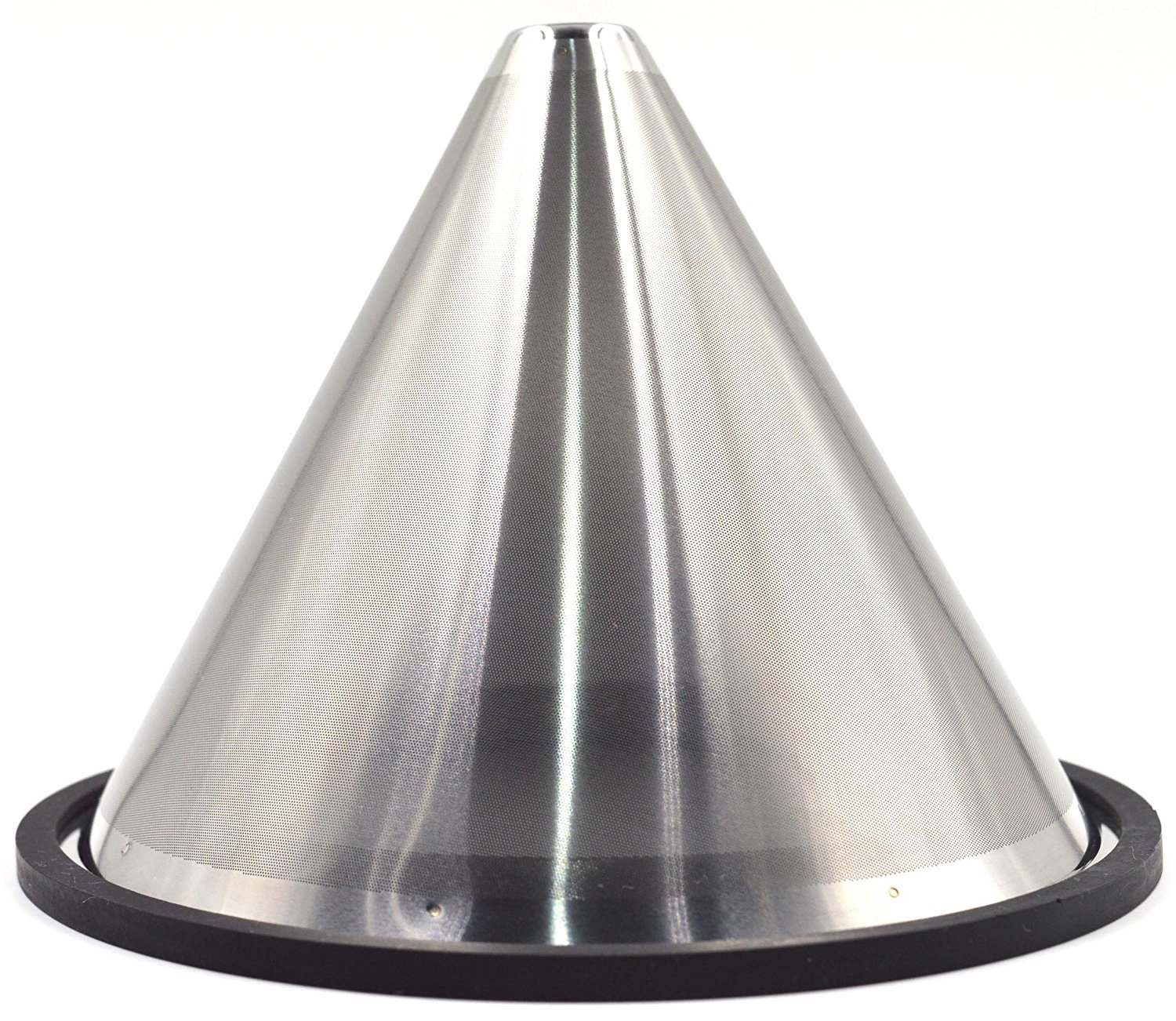YCHouseware Pour Over Coffee Filter Tiny Holes Stainless Steel Cone