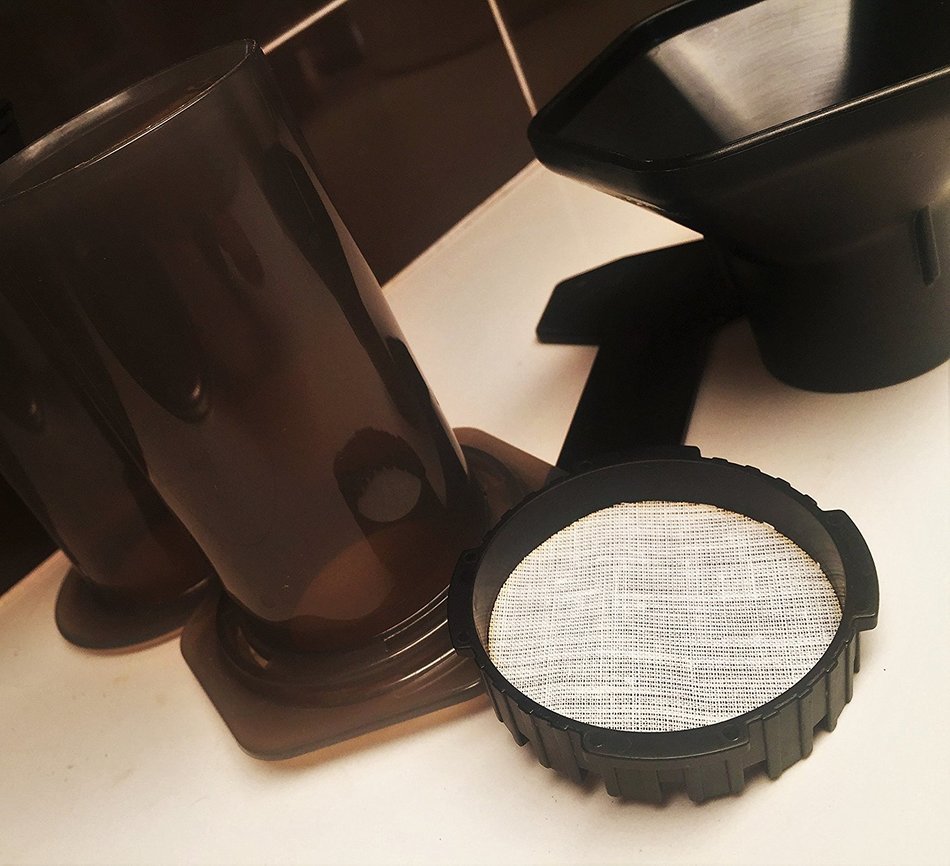 P&F(12 pack)Natural Reusable Coffee Filters for Aeropress Coffee MakerFULL TASTENO HARMFUL