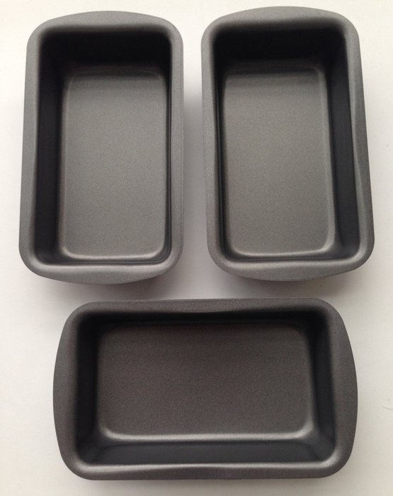 Yunko 3 Pack Nonstick Mini Pie Pans 5.1 inch Tarts,Tartlets,Cupcakes