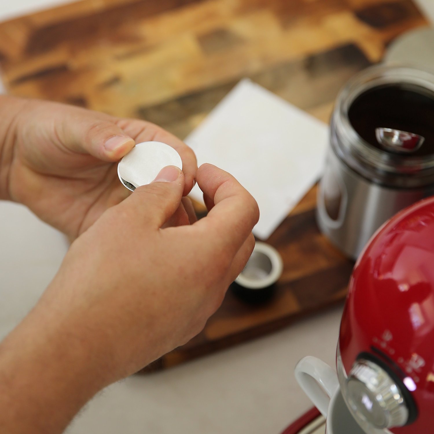 Sealpod Espresso Lids for Nespresso Reusable Capsules Foil Seals