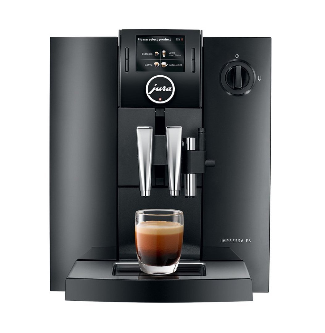 Jura Impressa F8 TFT Espresso Machine (Refurbished) + Coffee