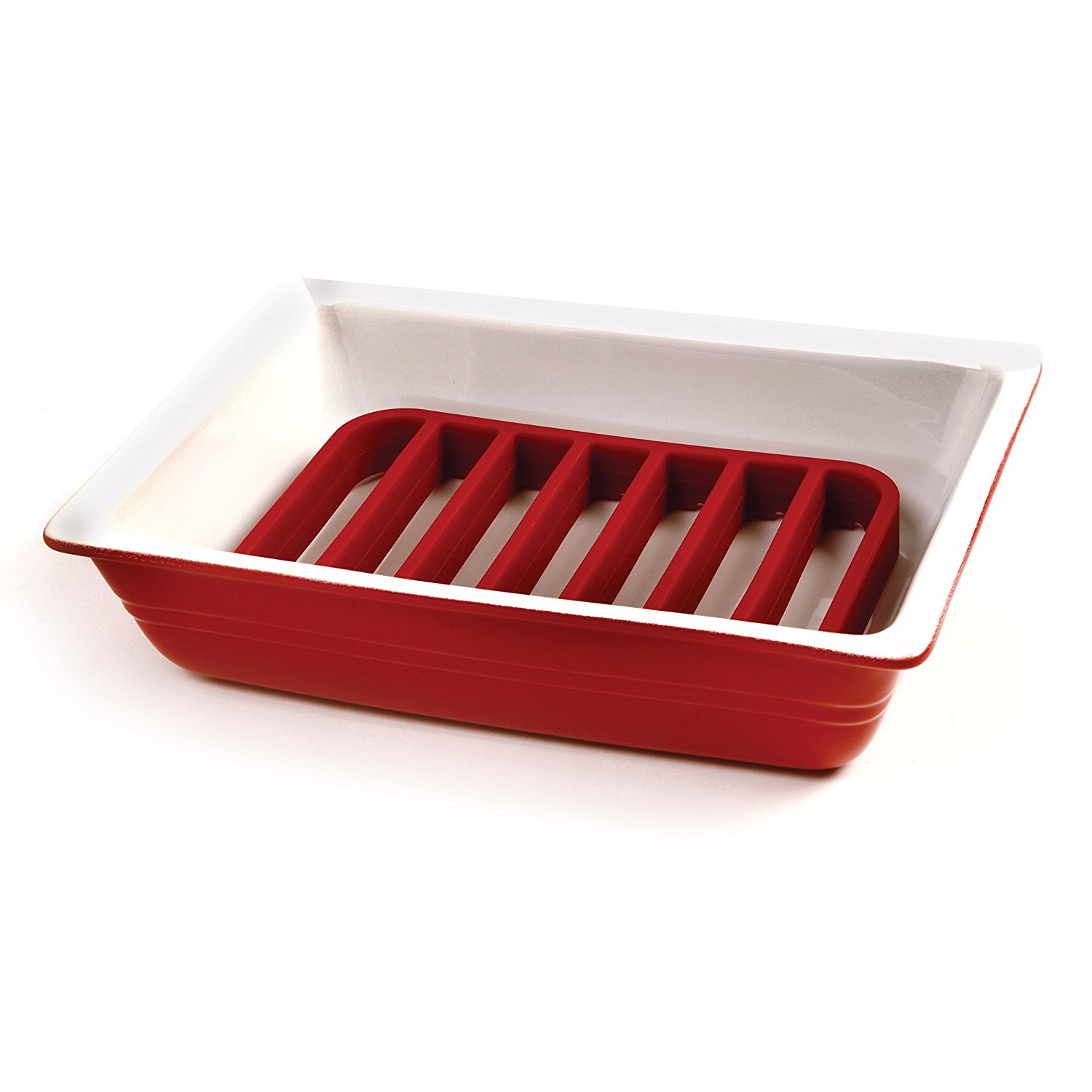 Norpro Red Nonstick Silicone Roasting Roast Turkey Chicken Pork Fish