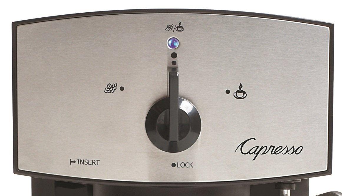 Capresso EC50 Stainless Steel Pump Espresso and Cappuccino Machine free