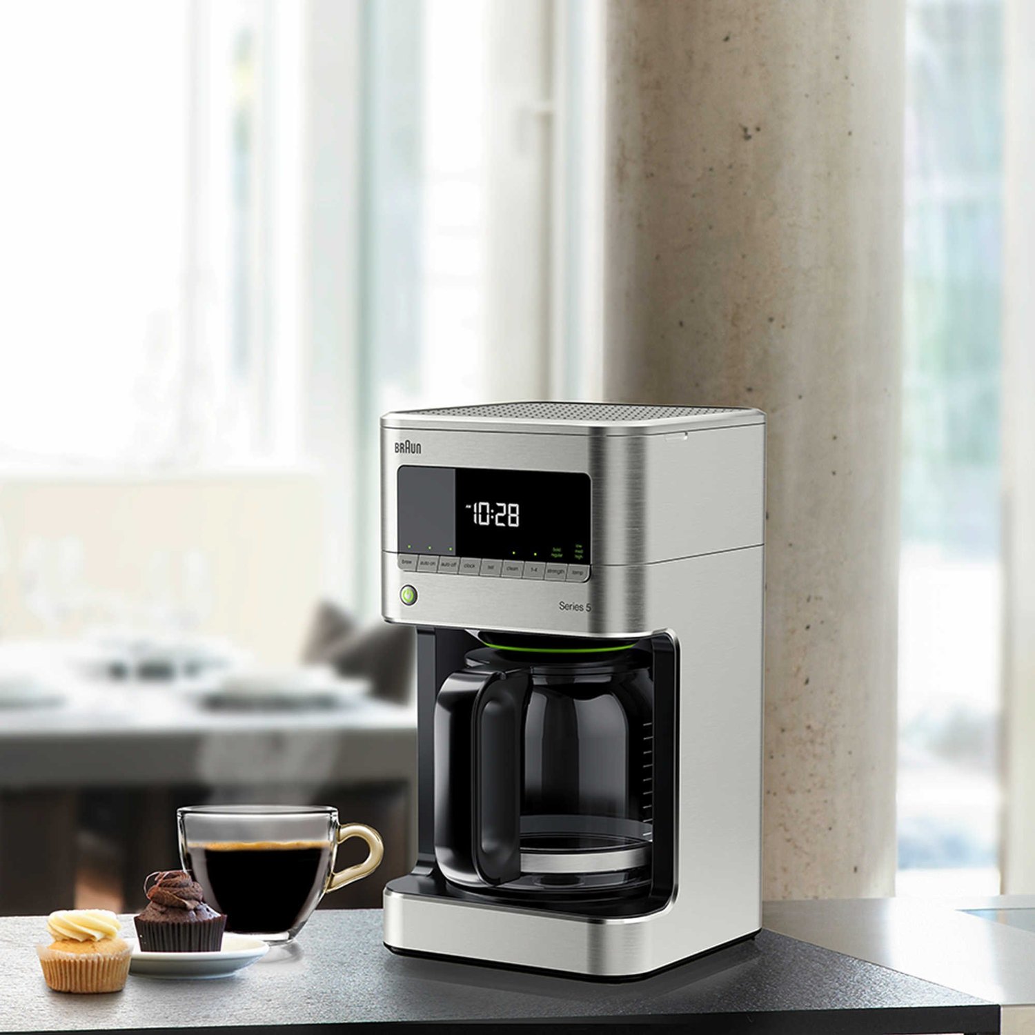 Braun BrewSense 12Cup Drip Coffee Maker N3 free image download