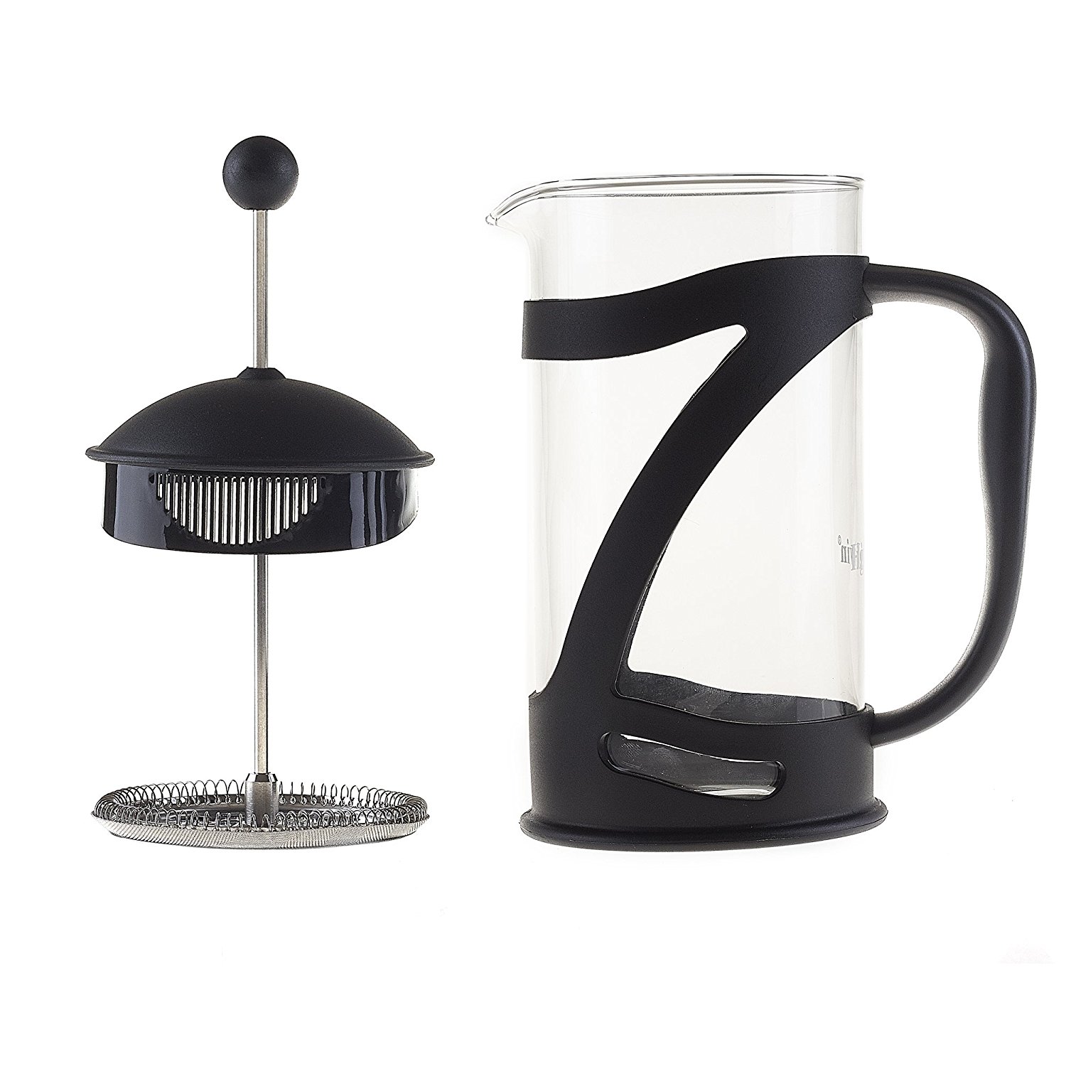 Highwin French Press Coffee Tea & Espresso Maker, 8 Cup/4 Mug (1 liter