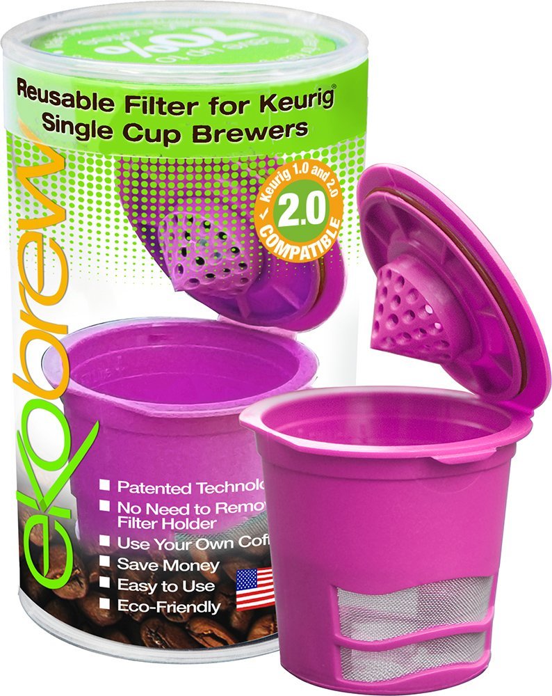 Ekobrew Refillable Kcup for Keurig 2.0 and 1.0 Brewers N2 free image