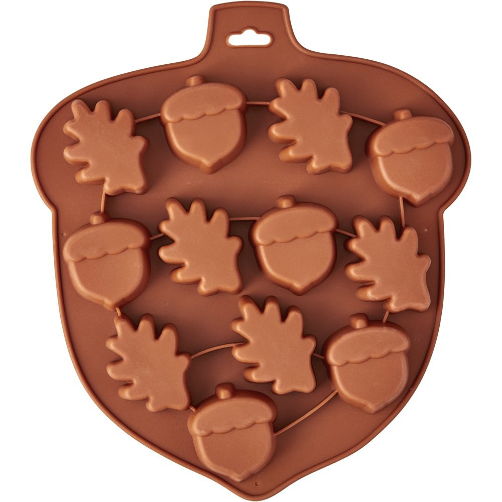 Wilton Silicone Leaf Acorn Mold N5 free image download