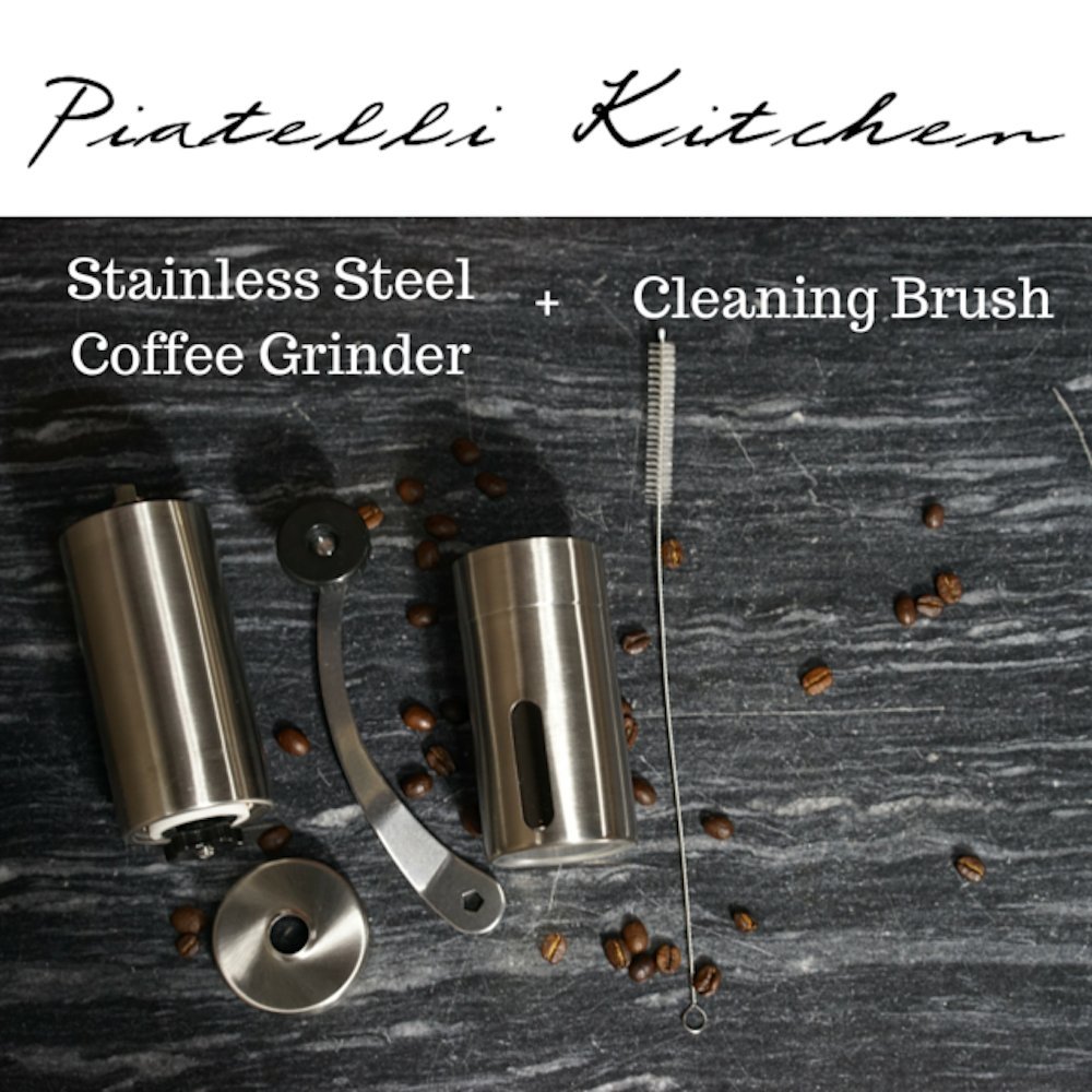 Portable Handheld Coffee Grinder Ceramic Burr and Professional Grade