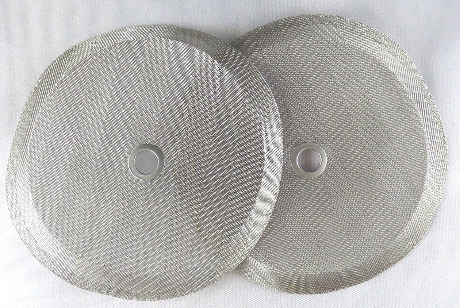 2 Premium Stainless Steel 4" Replacement Filters for Bodum French Press