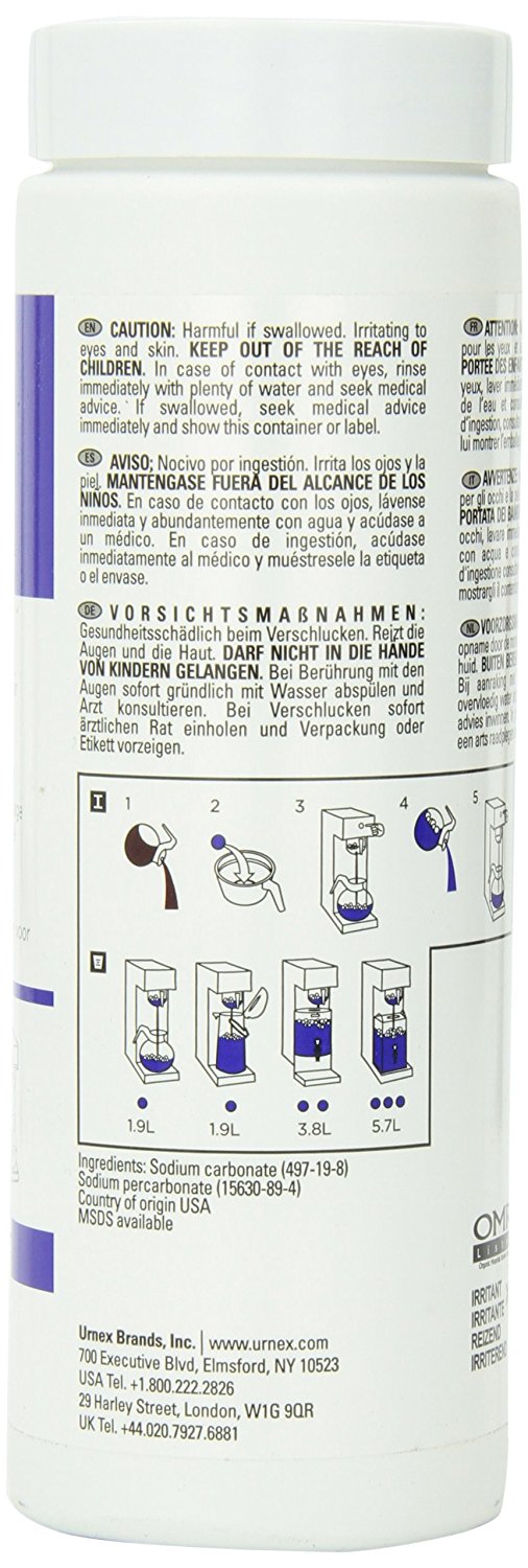 Urnex Tabz Coffee Brewer Cleaning Tablets, 120 Tablets free image download