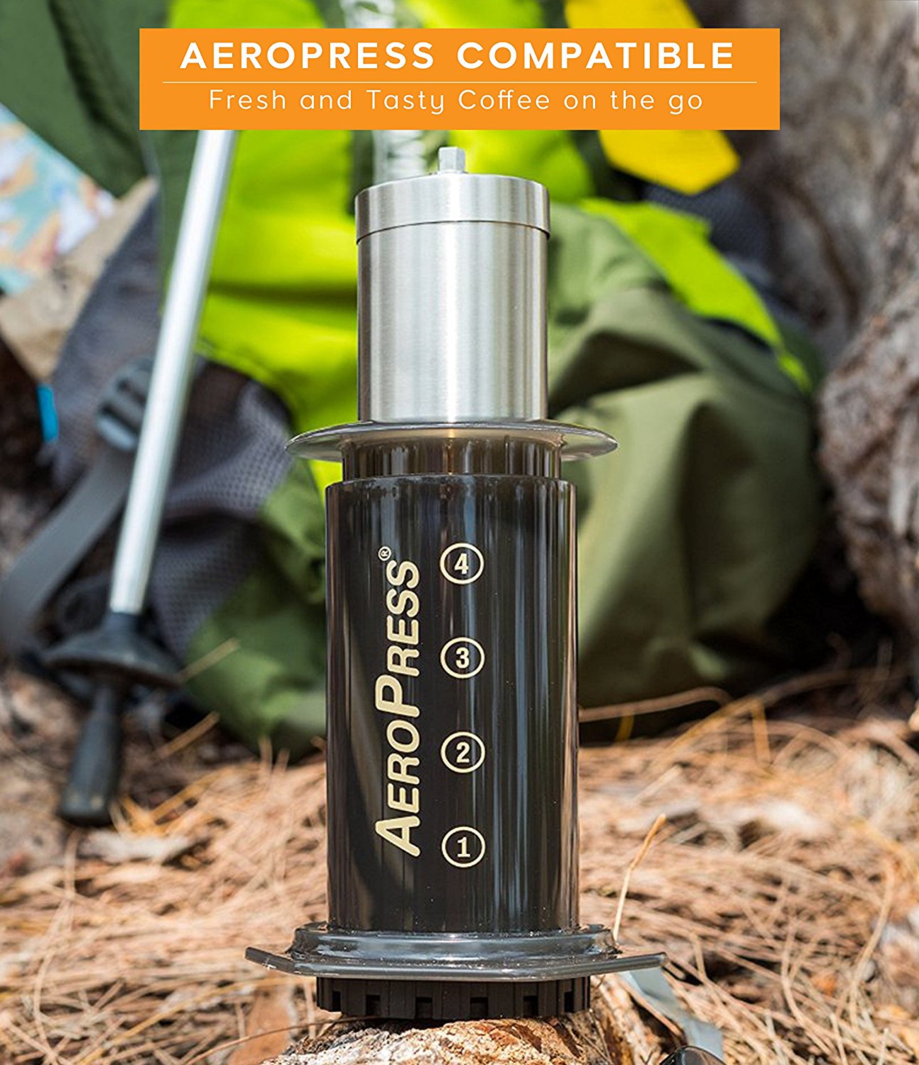 Manual Coffee Grinder with Ceramic Burr by Cozyna, Coffee Bean Grinder