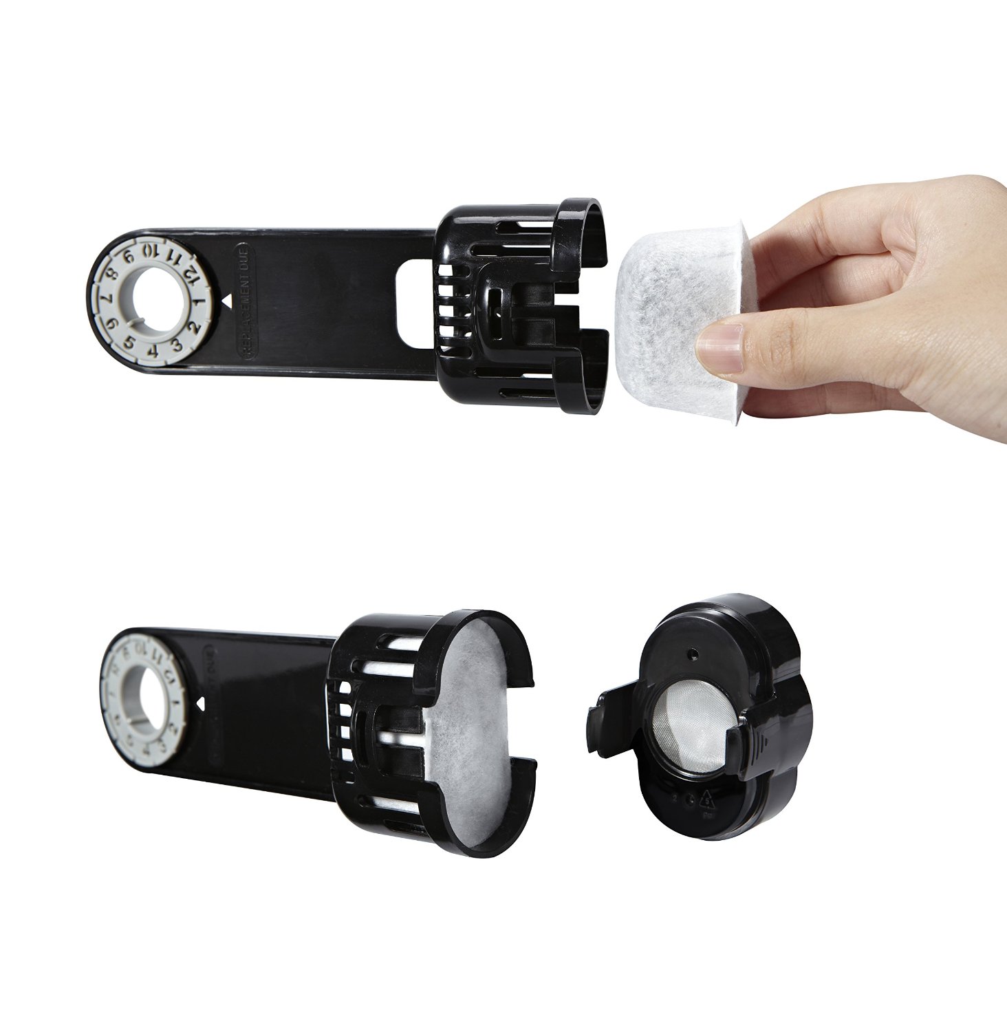 6 Charcoal Water filters plus 6 IonExchange Resin Water filters for