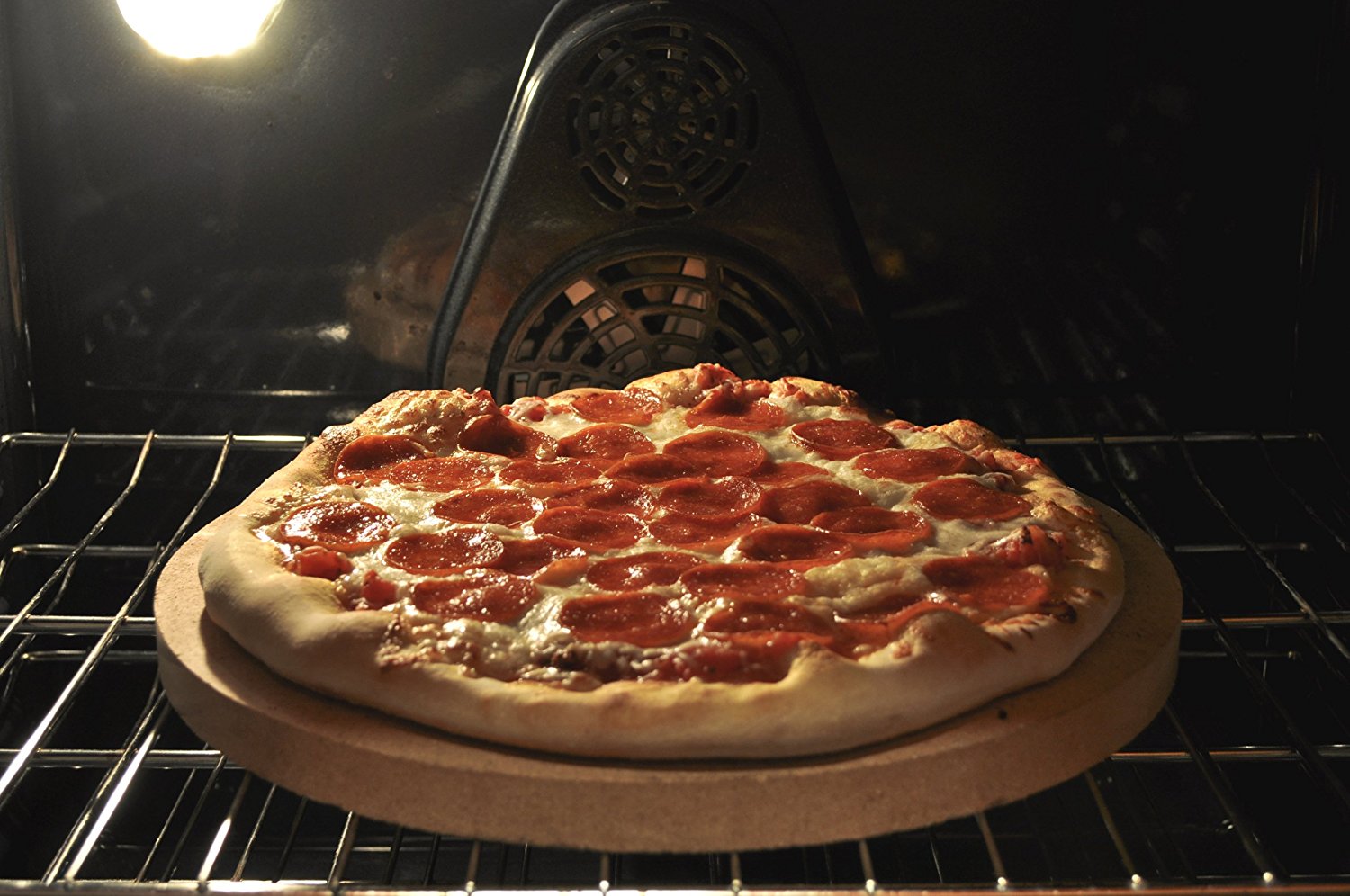 DoughJoe® Pizza and Baking Stone 14.5" Round by 7/8" Thick (USA) N2