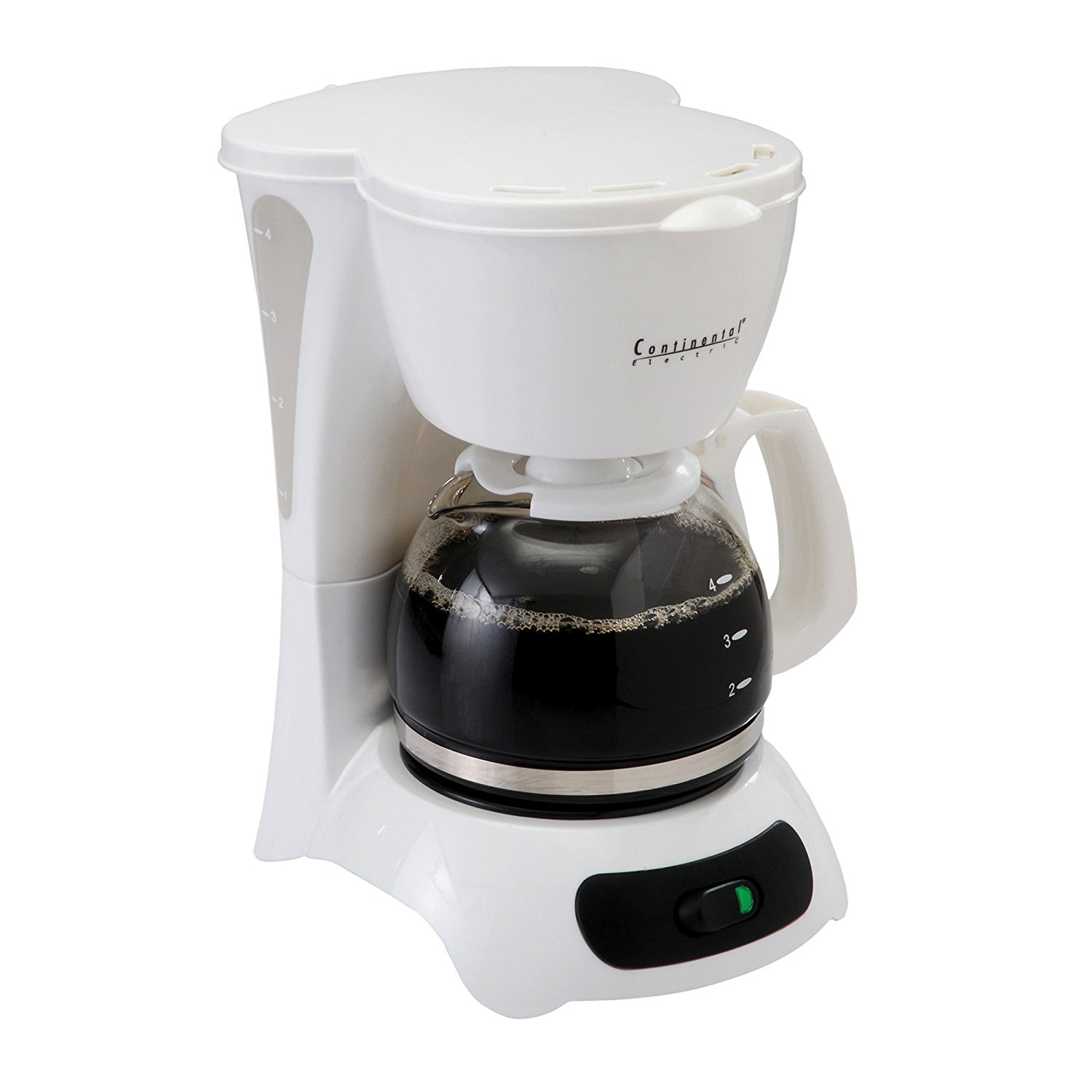 Continental Electric 4Cup Coffee Maker, White free image download