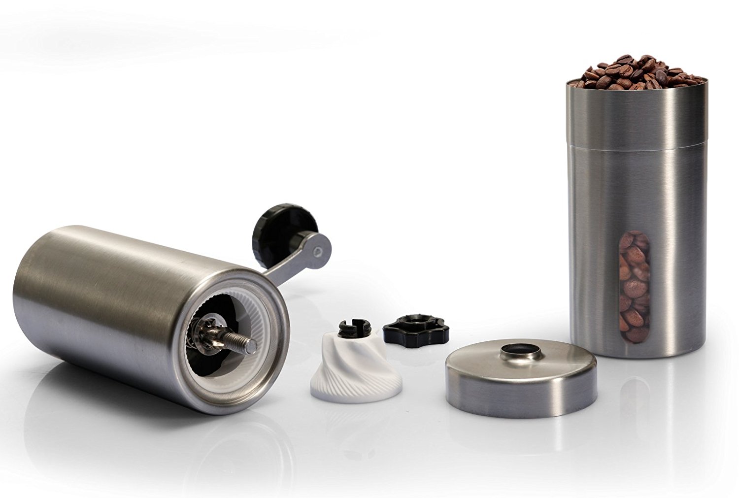 CITUS Manual Coffee Grinder with Ceramic Burr,Best Coffee Bean Grinder