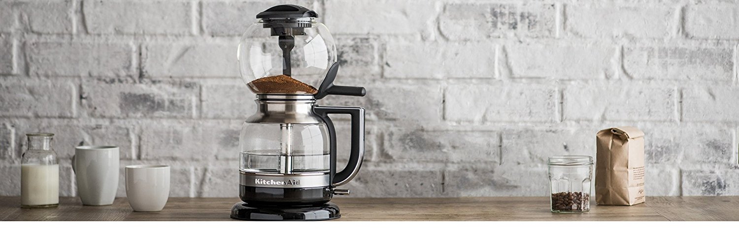 KitchenAid KCM0812OB Siphon Coffee Brewer, Onyx Black N3 free image