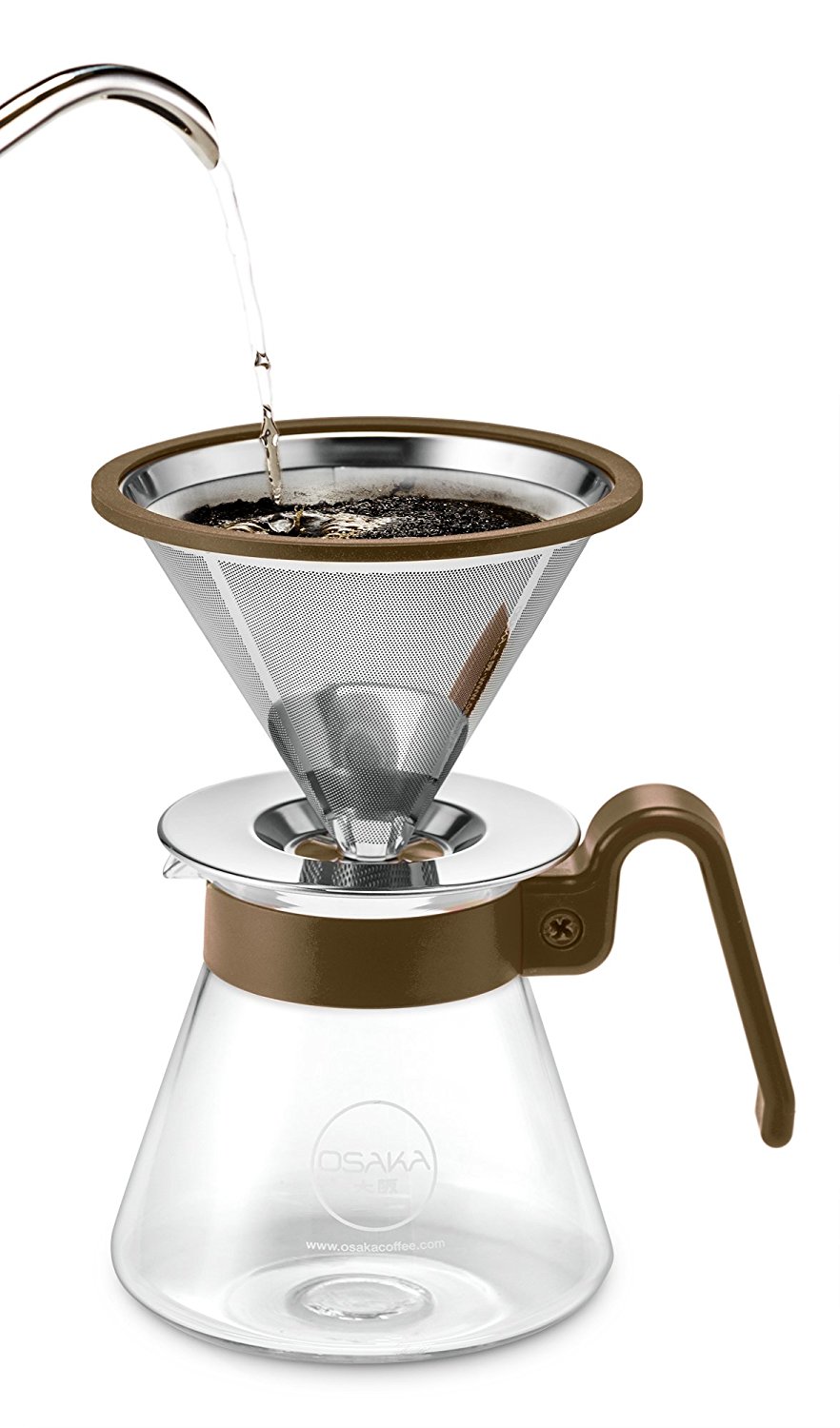 Osaka Pour Over Coffee Dripper 20 oz capacity, Color Series Full