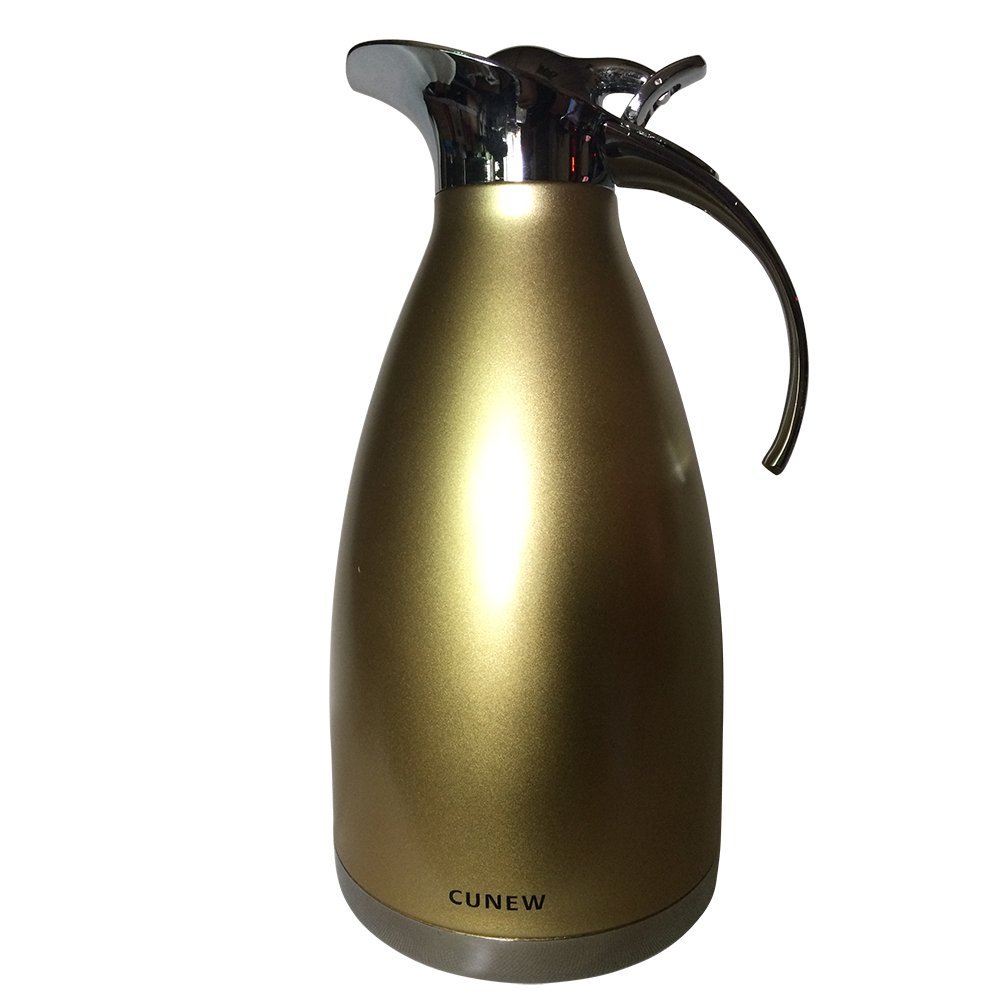 CUNEW 68Ounce/ 2liters Stainless Steel Double Wall Vacuum Insulated