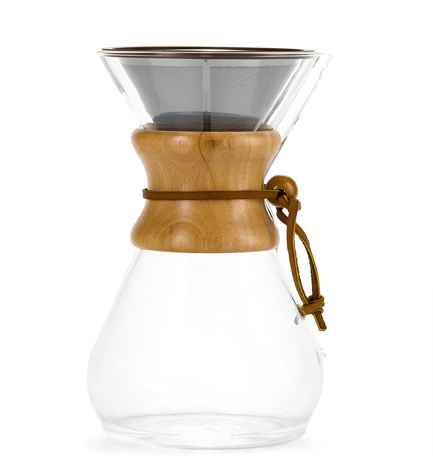 Osaka Stainless Steel Pour Over Cone Dripper, Reusable Coffee Filter