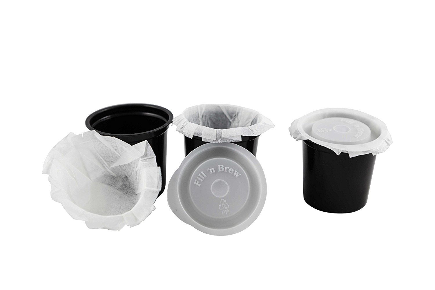 Fill 'n Brew Individual Disposable Coffee Pods for KCup Keurig Coffee