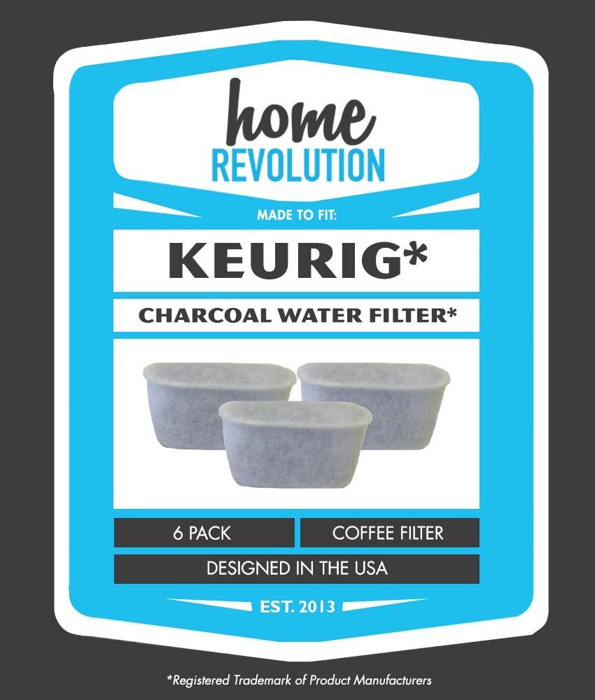 Keurig Charcoal Water Cartridge Filters Comparable Home Revolution