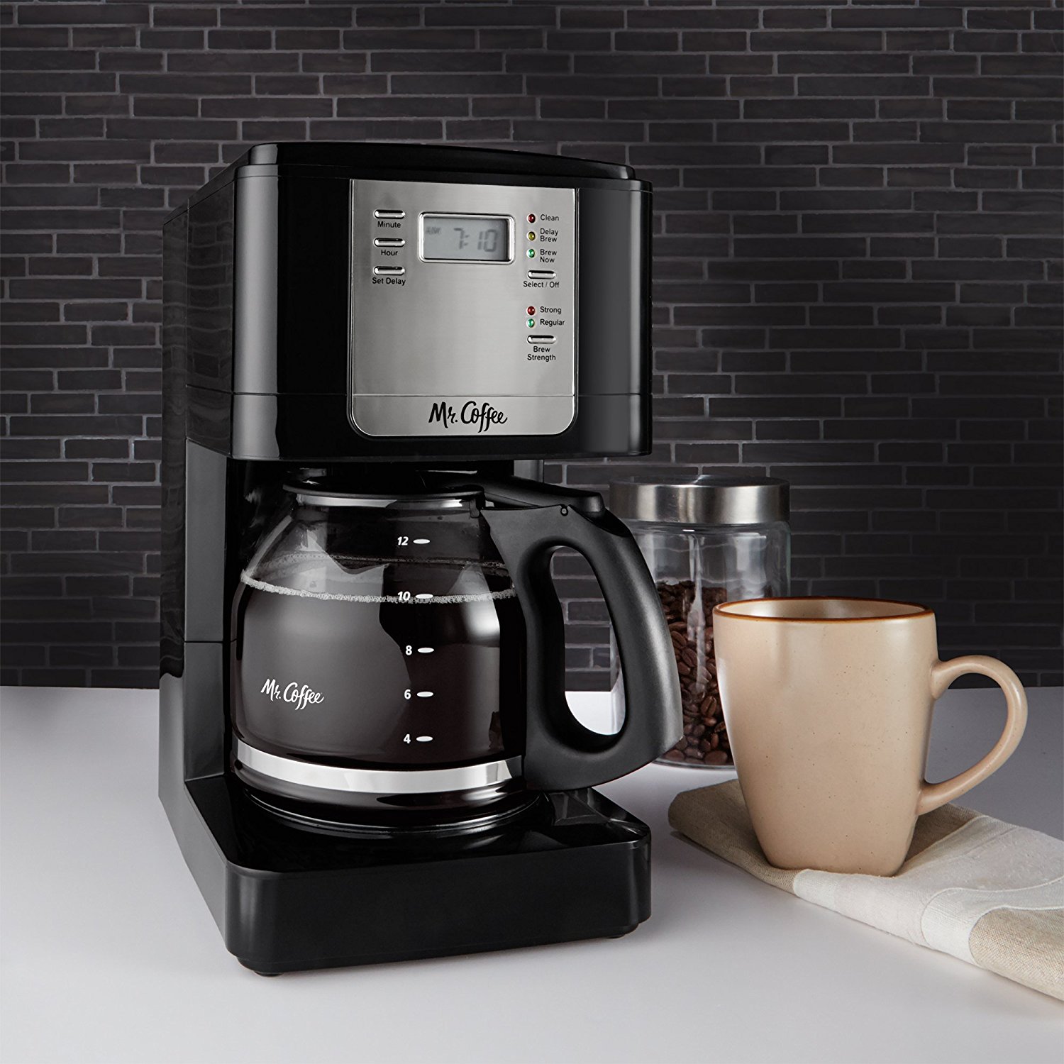 Mr. Coffee JWX23 12Cup Programmable Coffeemaker, Black N2 free image download
