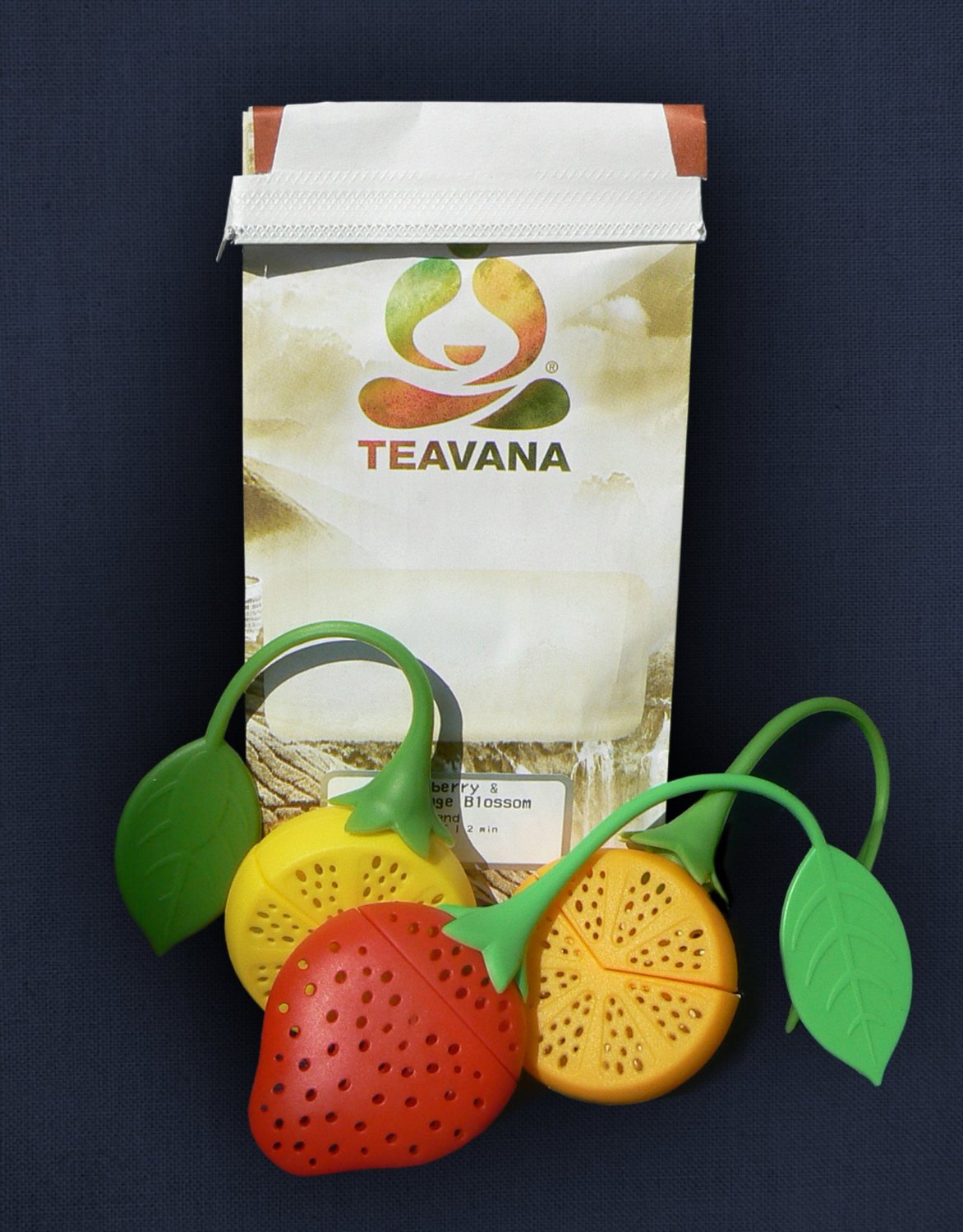 Tea Infuser Set of 3 Cute Silicone Tea Strainers by Simple To Brew