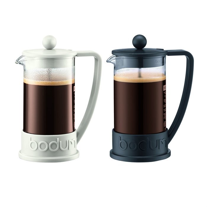 Bodum Brazil Three Cup French Press Coffee Maker Off White N2 free