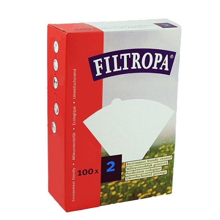 Filtropa White Coffee Filters 2 100 Count N3 free image download