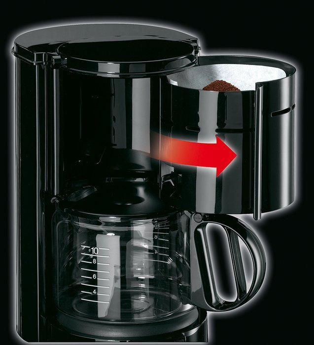 Braun KF47 BK Braun KF47 Black 10Cup Coffee Maker, 220V (NonUSA Compliant), Black N3 free