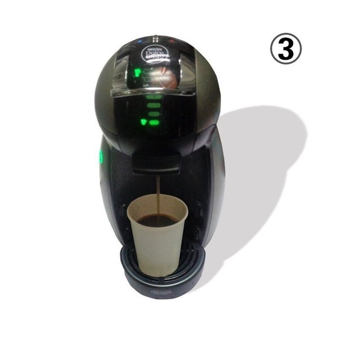 1Pack Brown Reusable Coffee Capsule, EcoFriendly Single Serve Coffee