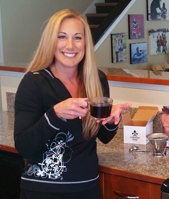 Pour Over Stainless Steel Coffee Dripper4 Cup Drip Cone Best Reusable Manual Pourover Paperless