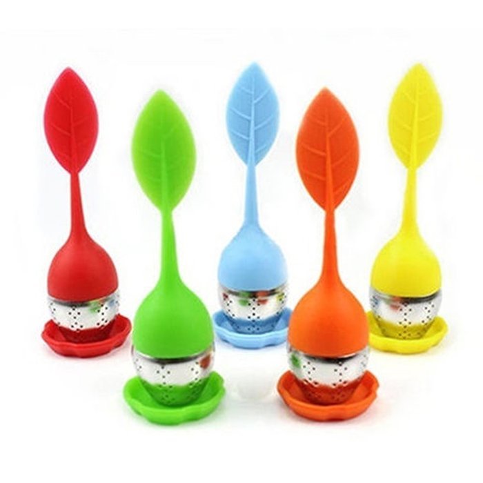 Tea Infuser, 5Pack Silicone Tea Infuser Handle Stainless Steel
