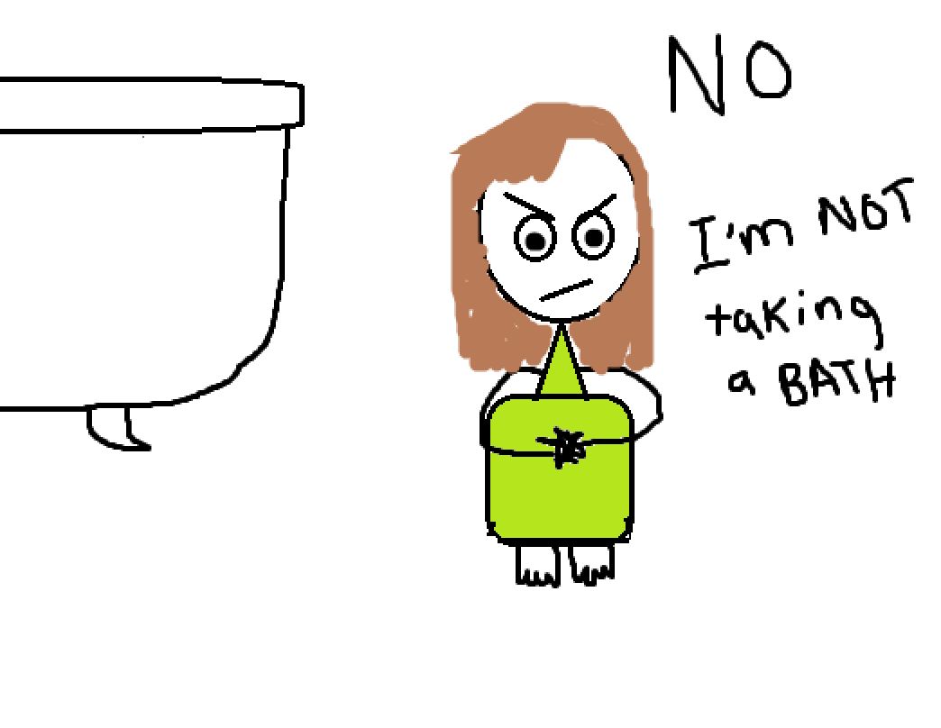 When Did You Take A Bath drawing free image download