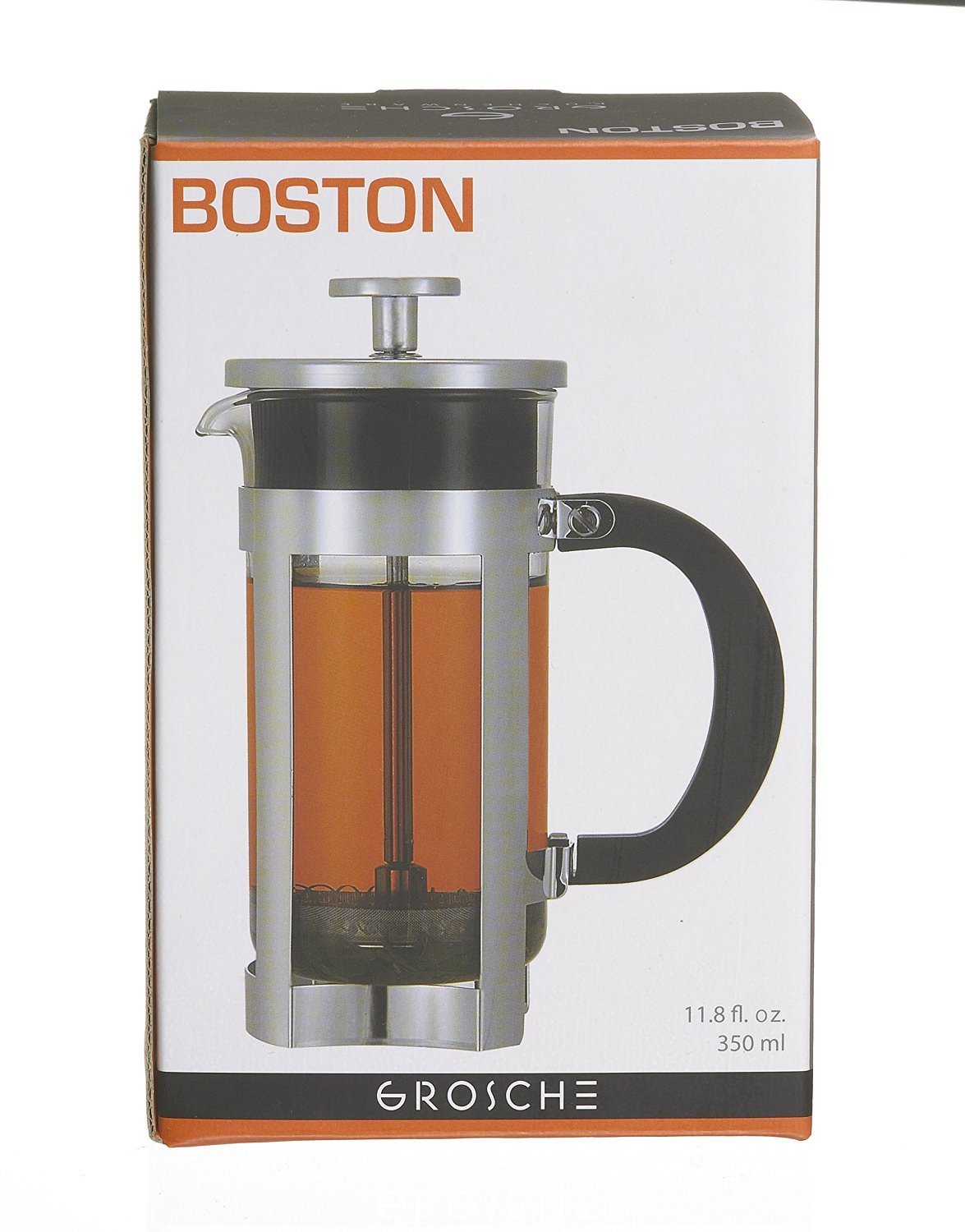 GROSCHE Boston Premium French Press Coffee and Tea Maker (1000 ml (34
