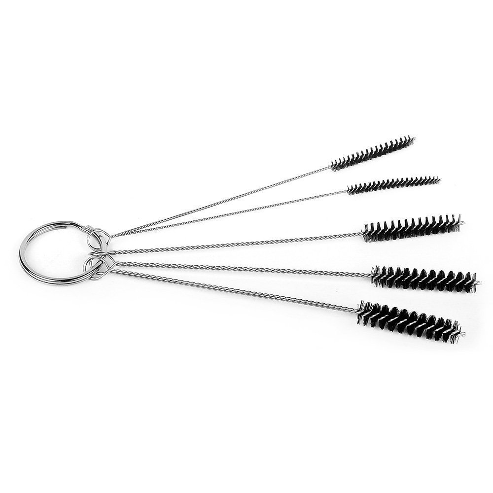 Anntlent 4 Inch Nylon Tube Brush Cleaning Set Carburetor Carbon Dirt