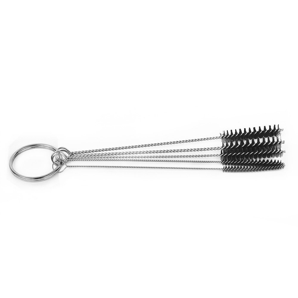 Anntlent 4 Inch Nylon Tube Brush Cleaning Set Carburetor Carbon Dirt