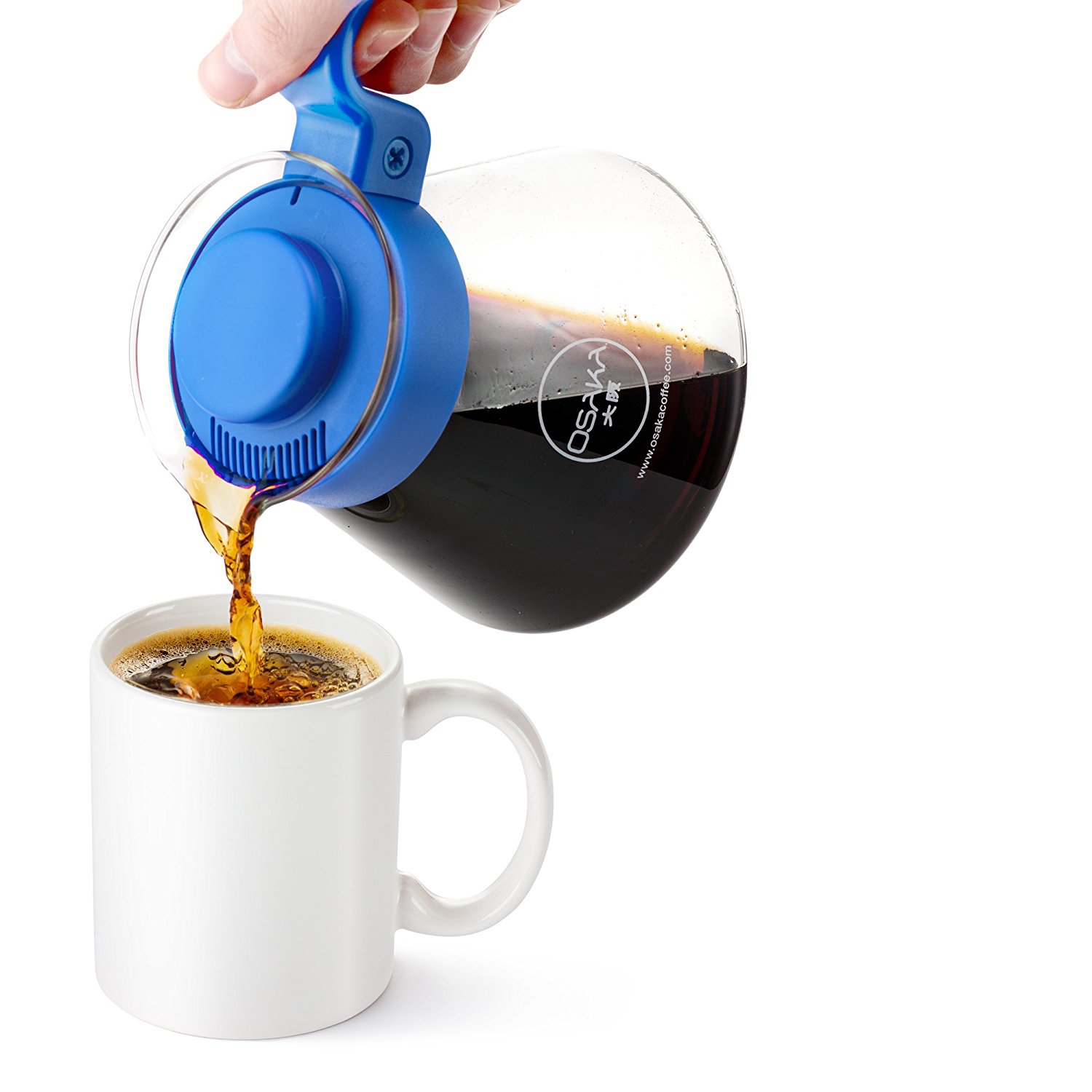 Osaka Pour Over Coffee Dripper 20 oz capacity, Color Series Full