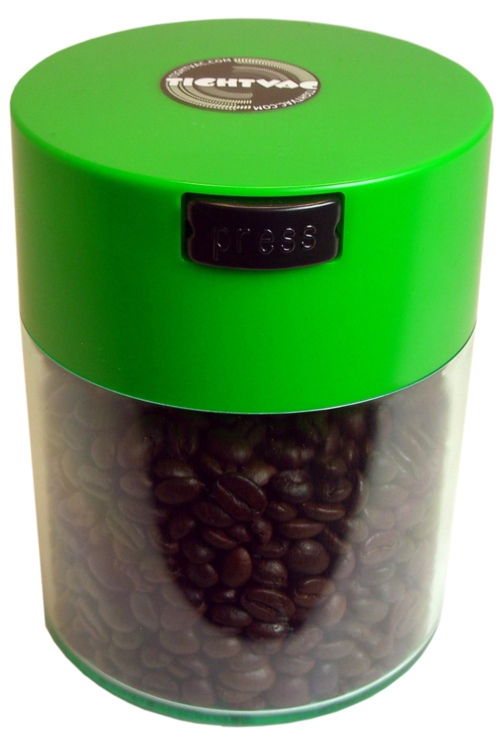 Coffeevac 1/2 lb The Ultimate Vacuum Sealed Coffee Container, Green