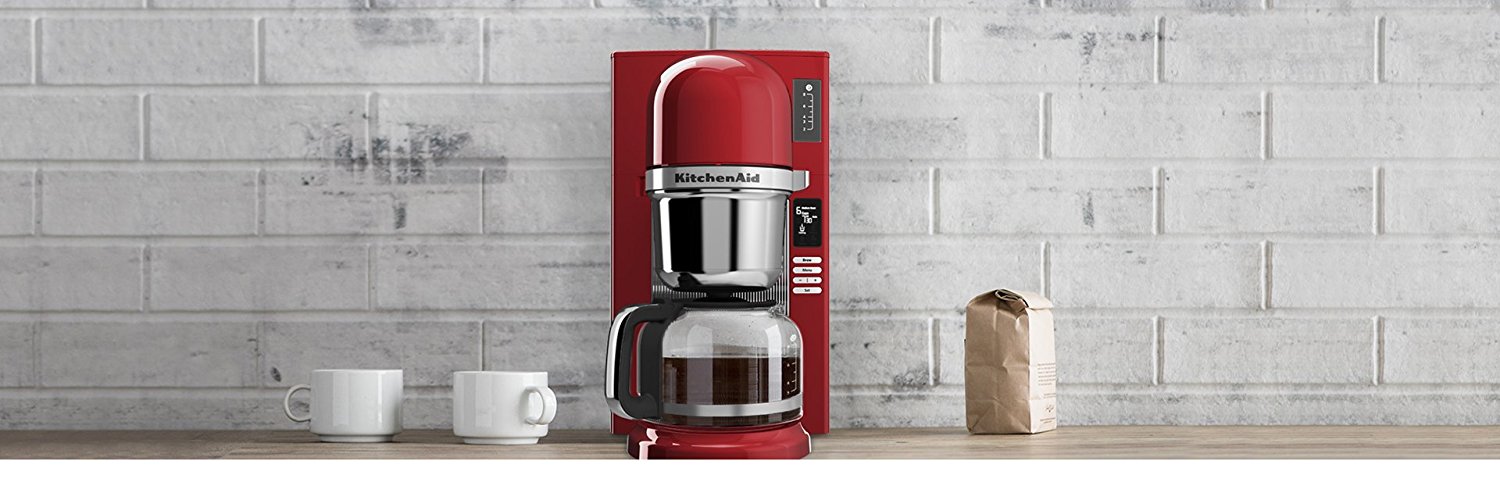 KitchenAid KCM0802CU Pour Over Coffee Brewer, Contour Silver N18 free