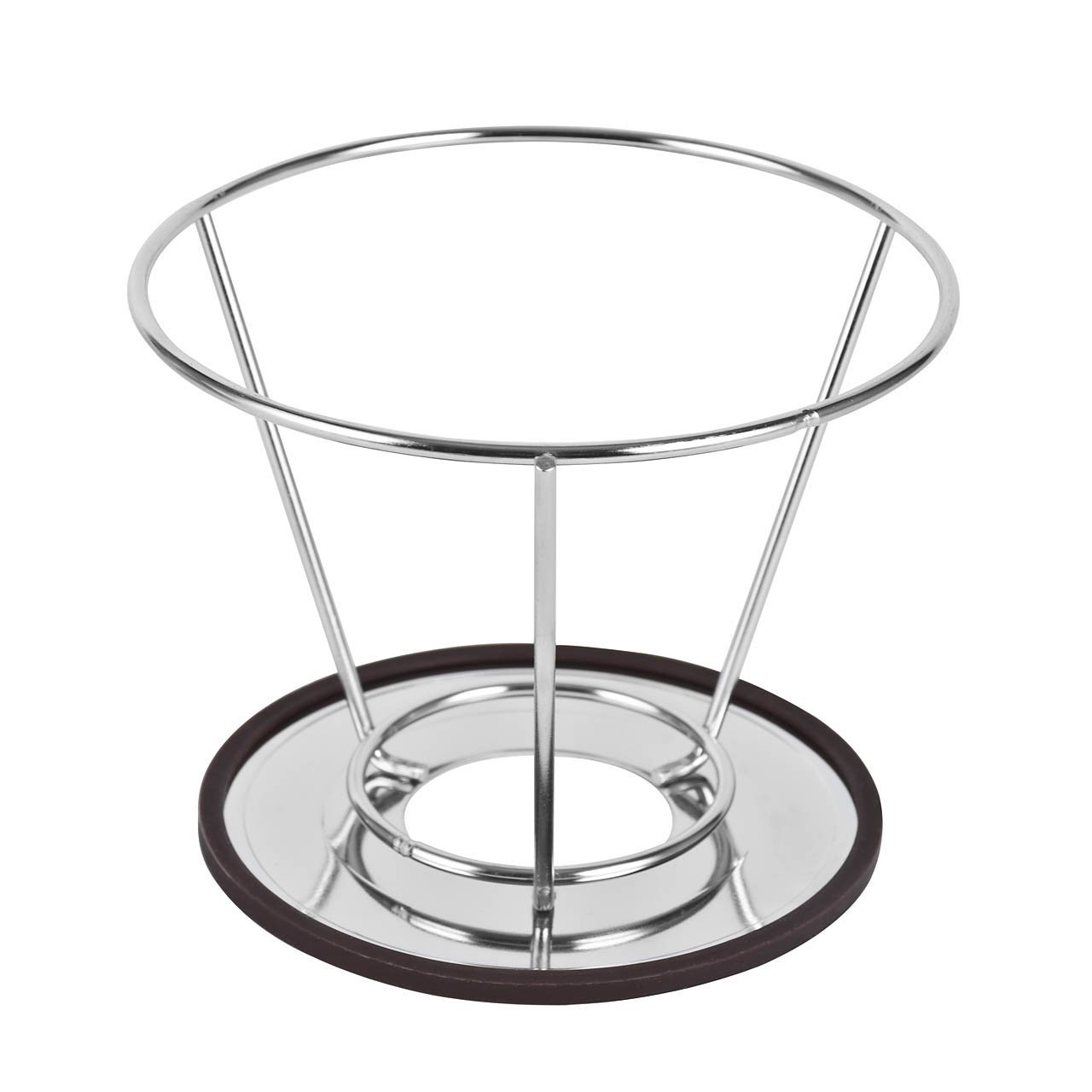 Justmysport Stainless Steel Double Mesh Filter Coffee Dripper Reusable