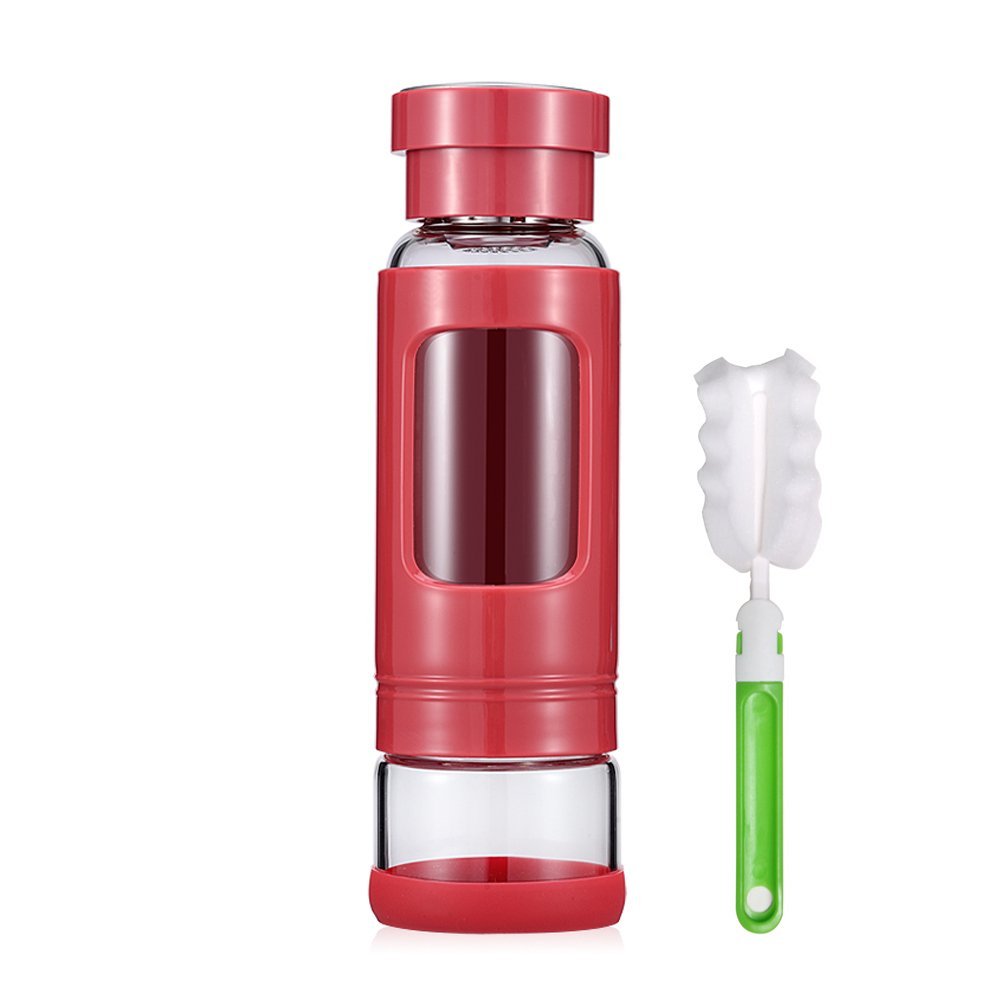 Tea Infuser Bottle,Tea Tumbler/Tea Mug with Loose Leaf Tea Strainer