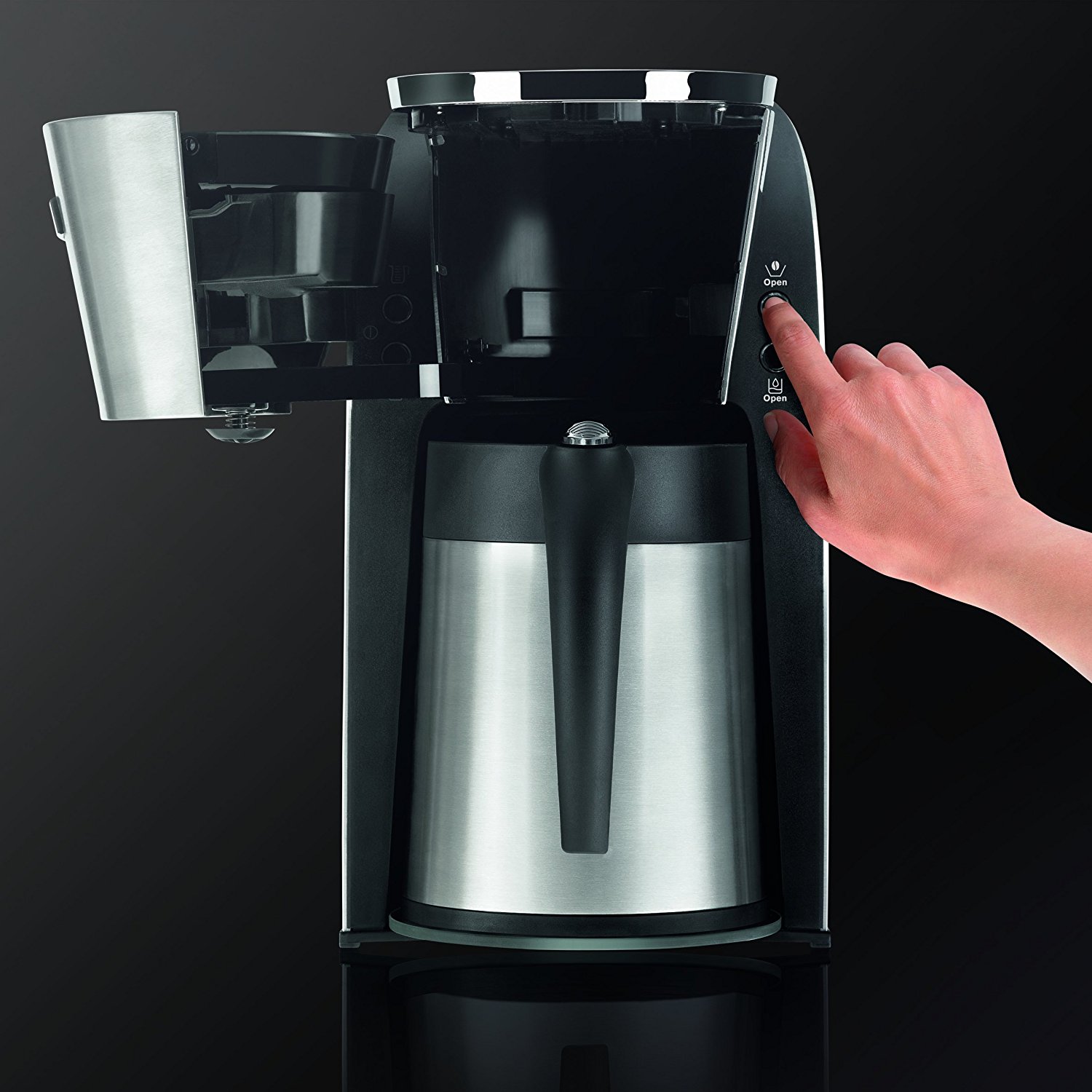 KRUPS KT720D50 Thermal Carafe Coffee Maker with Permanent Filter and