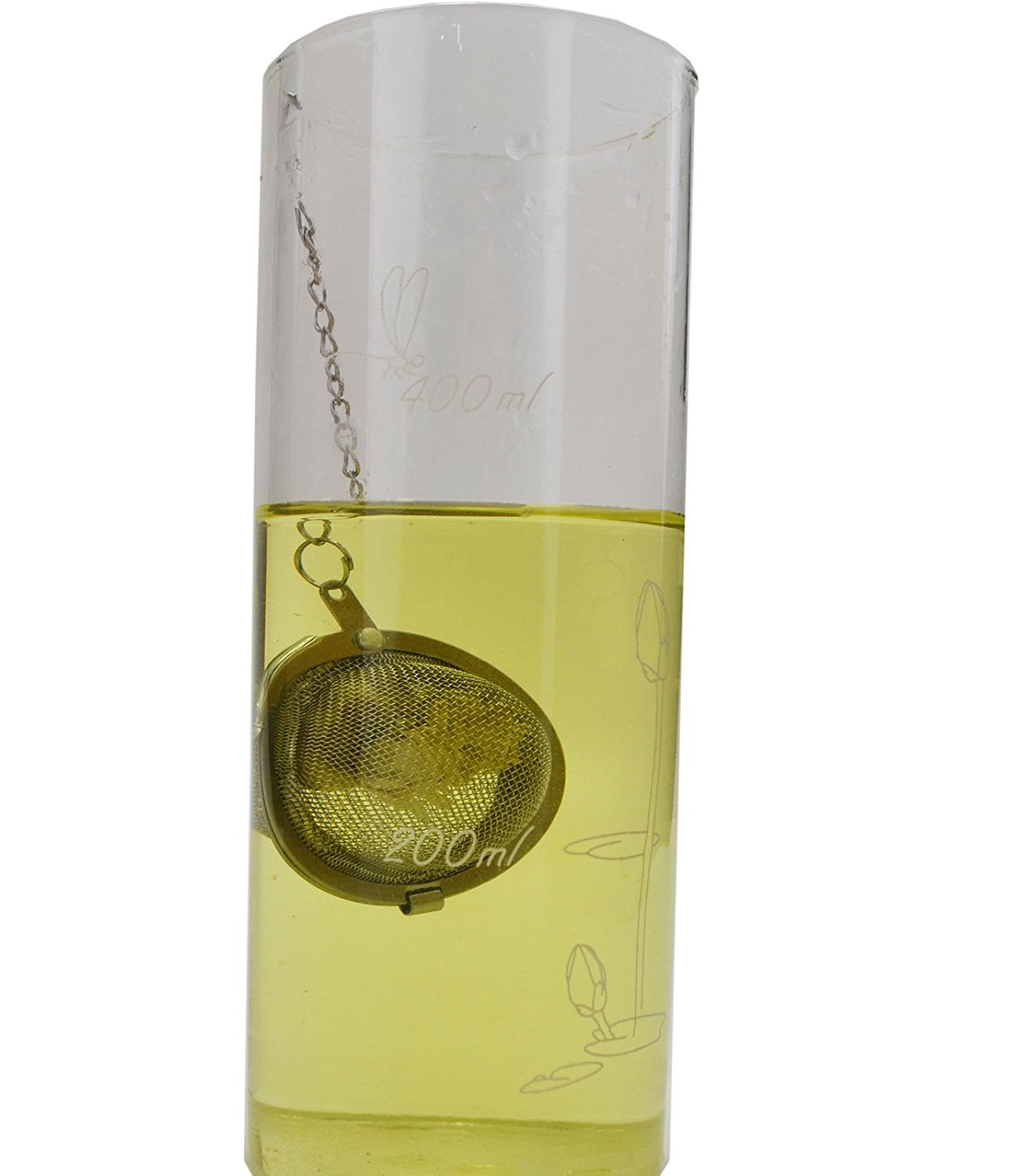 2pcs Stainless Steel Tea Strainer Mesh Tea Ball TF05 (2) free image