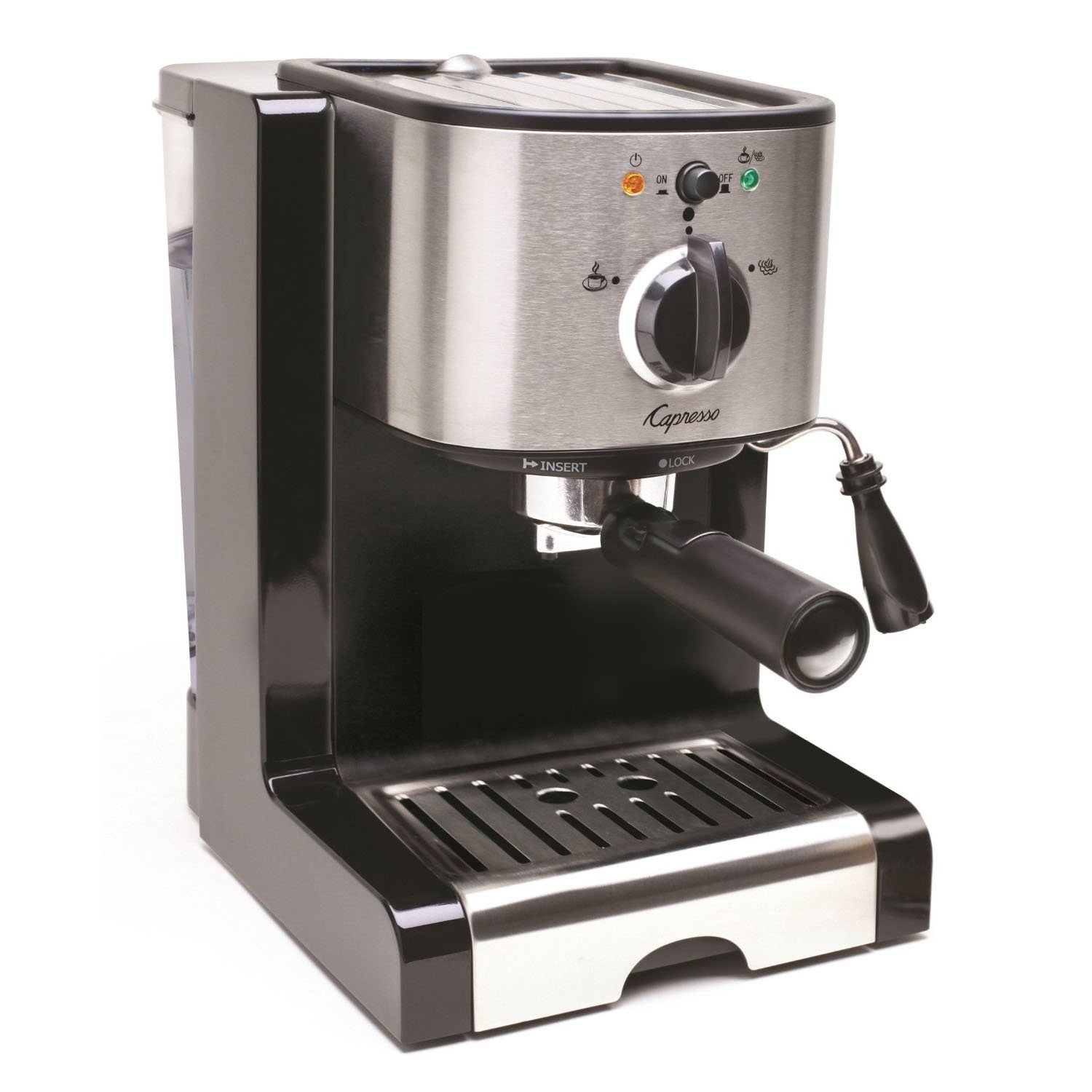 Capresso EC100 Pump Espresso and Cappuccino Machine with Cuisinart