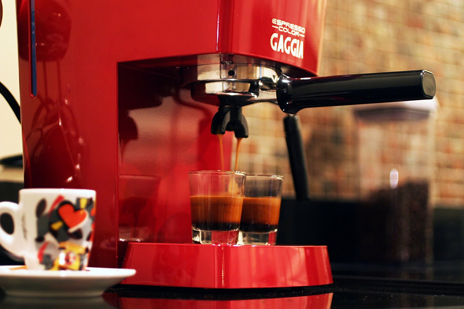 Gaggia 102534 EspressoColor SemiAutomatic Espresso Machine, Red N4 free image download