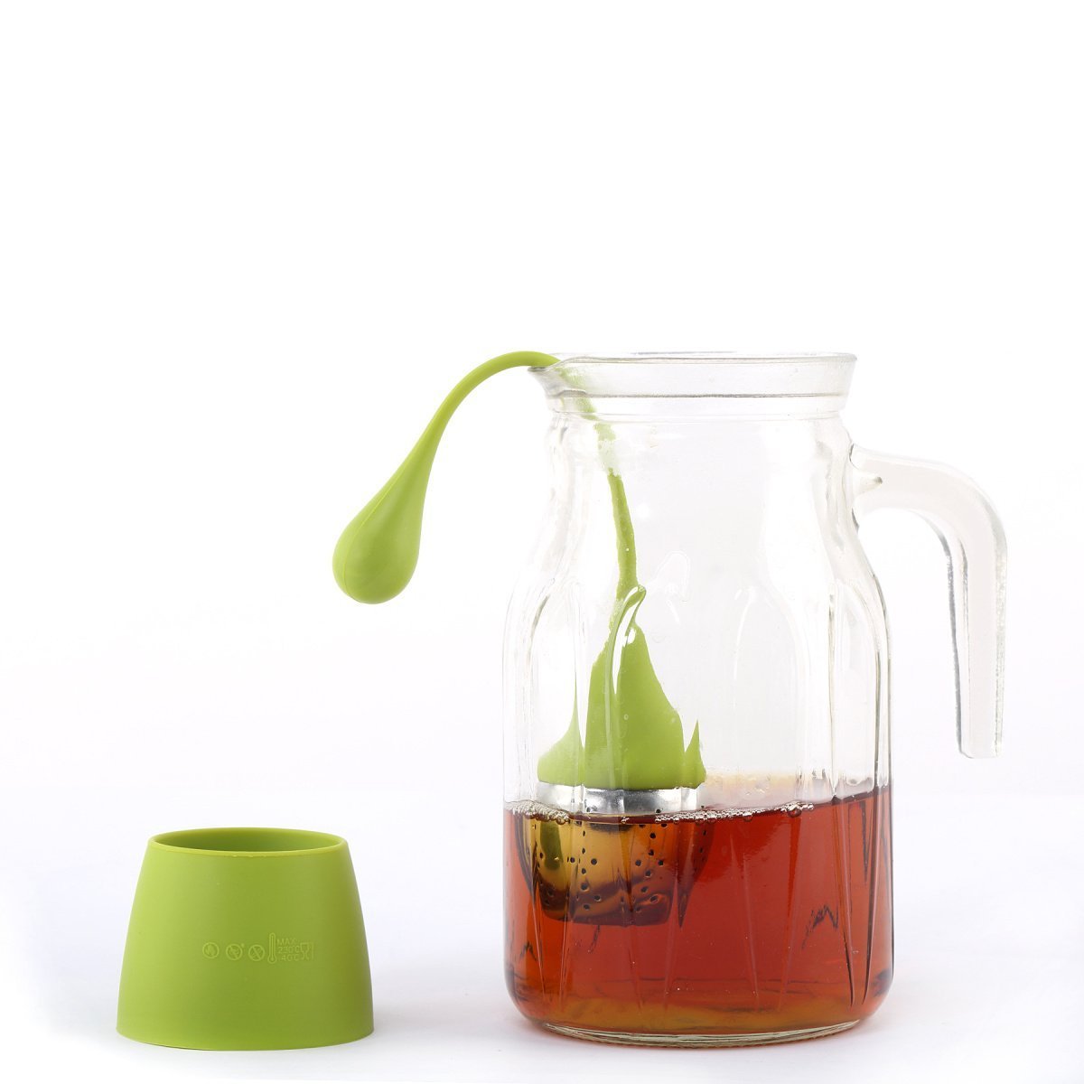 Musiclily Silicone Handle Tea Infusers Leaf Ball Strainers Tea Steeper
