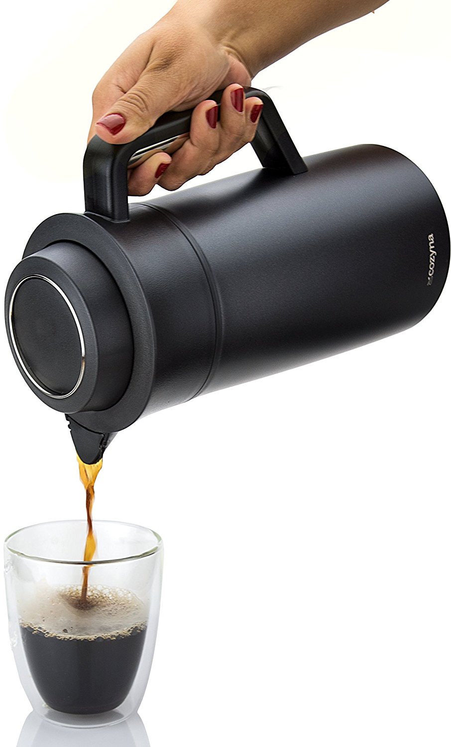 Thermal Coffee Carafe 51oz by Cozyna, Milk and Creamer Carafe