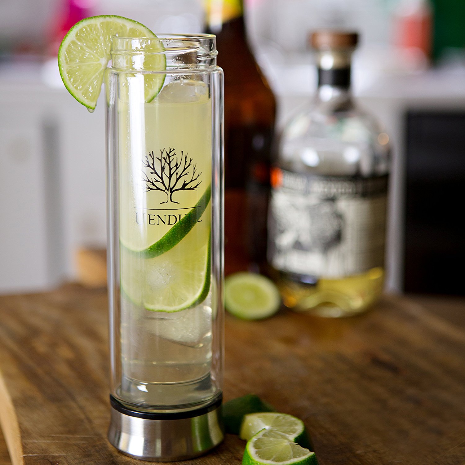 UEndure Tea Infuser Tea Tumbler Tea Cup with Loose Leaf Tea Strainer