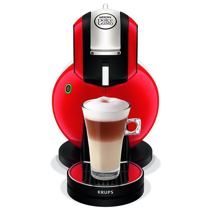 NESCAFE Dolce Gusto Melody 3 Manual Coffee Machine by Krups Red by